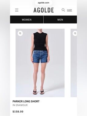 AGOLDE Parker Long Short